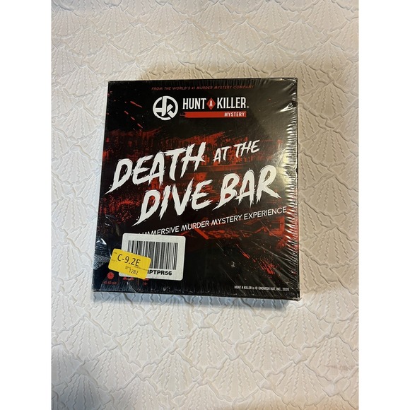 Hunt A Killer Other - Hunt A Killer Murder Mystery Death At The Dive Bar Board Game BRAND NEW SEALED